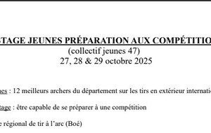 STAGE DEPARTEMENTAL TOUSSAINT 2025